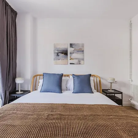 Апартаменты Blueground Les Corts Balcony Ac Wd Bcn-157 Барселона