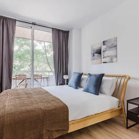 Apartamento Blueground Les Corts Balcony Ac Wd Bcn-157 *